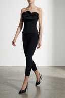 Top Soie Noir