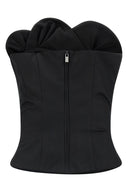 Top Soie Noir