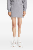 Jupe Laine Gris