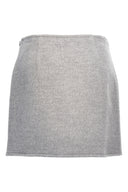 Jupe Laine Gris