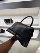 Sac à main Hourglass Top Handle noir