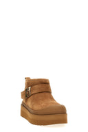 Chaussures Shearling Marron