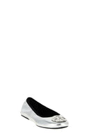 Chaussures Cuir Argenté