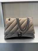 Sac porté épaule Crush Chain Medium taupe