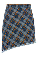Jupe Coton Bleu