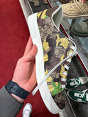 Sneakers Ace toile GG camouflage vert et beige