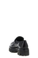 Mocassins en cuir brossé