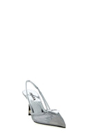 Slingback à logo triangle