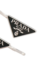 Ensemble de deux épingles à cheveux avec logo