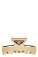 Pince à cheveux avec logo triangulaire