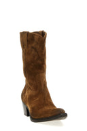 Bottes en daim texanes