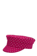 Casquette Satin Fuchsia