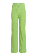 Pantalon Cuir Vert