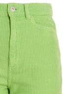 Pantalon Cuir Vert