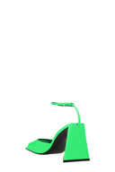 Talons Cuir Vert