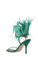 Sandales Daim Vert