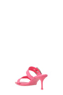 Talons Cuir Argenté