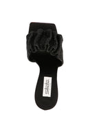 Talons Satin Noir