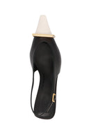 Talons Cuir Noir