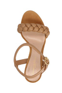 Sandales Daim Beige