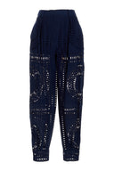 Pantalon Coton Bleu