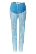 Pantalon Bleu Clair