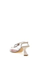 Talons Cuir Beige