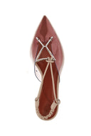 Talons Cuir Beige