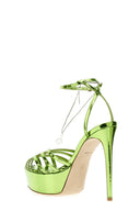 Talons Cuir Vert