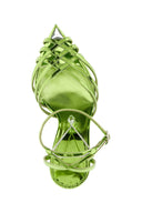 Talons Cuir Vert