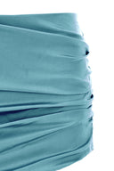 Jupe Soie Bleu Clair