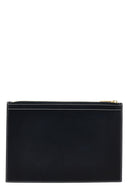 Pochette Cuir Bleu