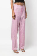 Pantalon Coton Rose