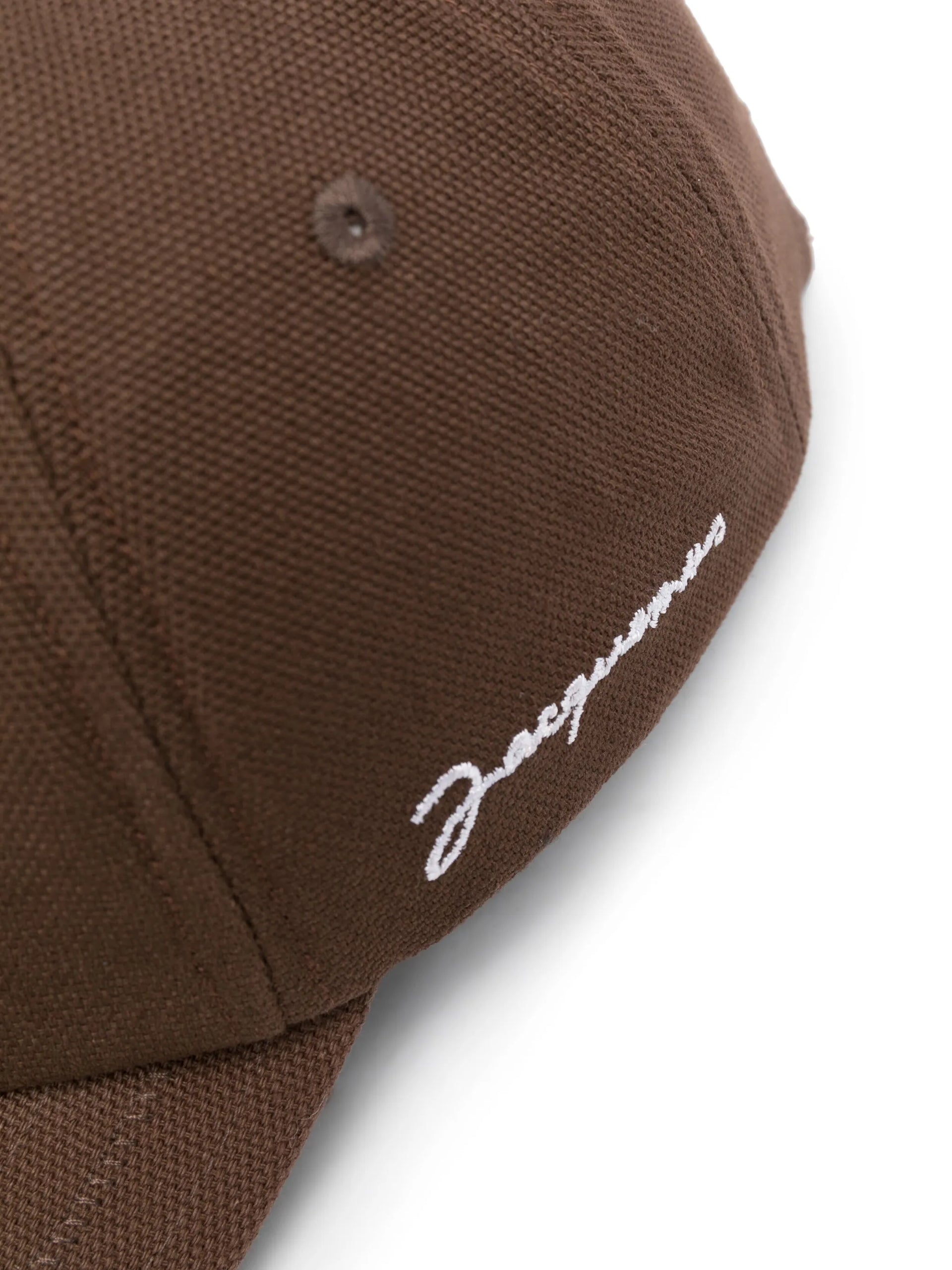 Casquette Logo Brodés Marron