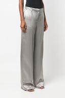 Pantalon Satin Gris