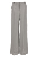 Pantalon Satin Gris