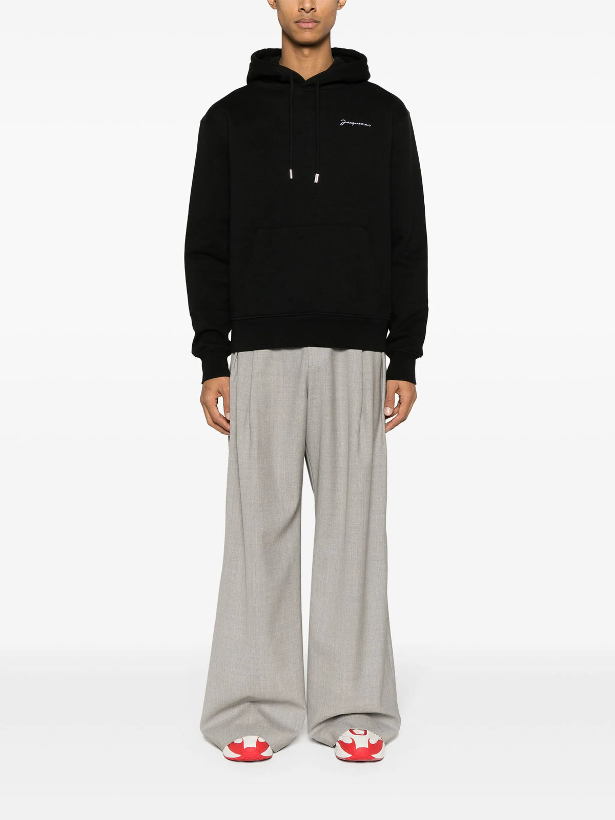 Le hoodie Brode Jacquemus Black — vue 2