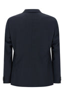 Veste Laine Bleu