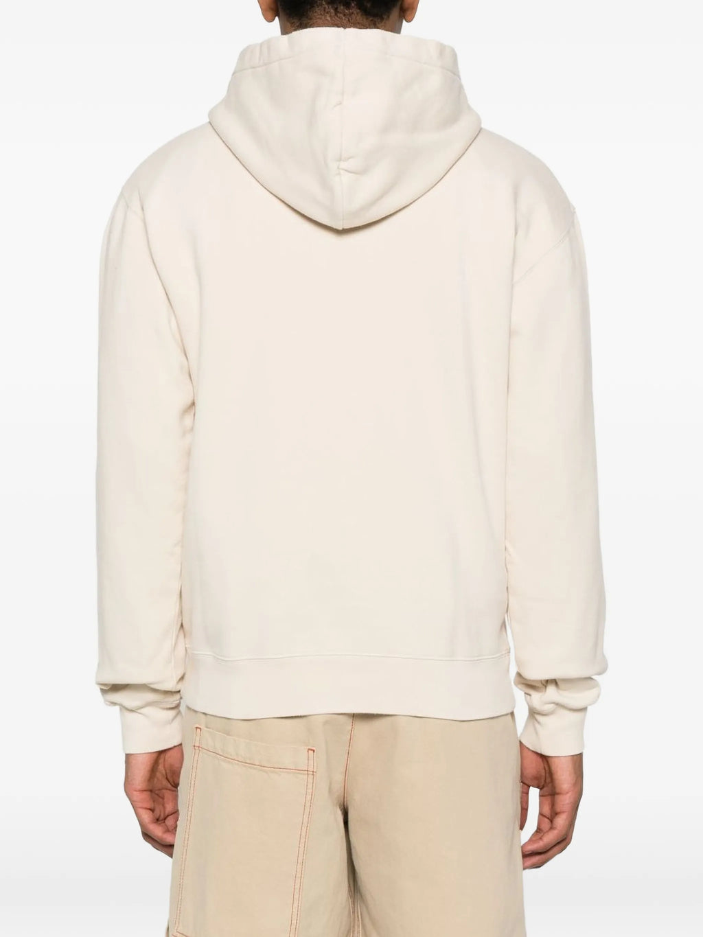 Le Hoodie Gros Grain Jacquemus Cream — vue 4