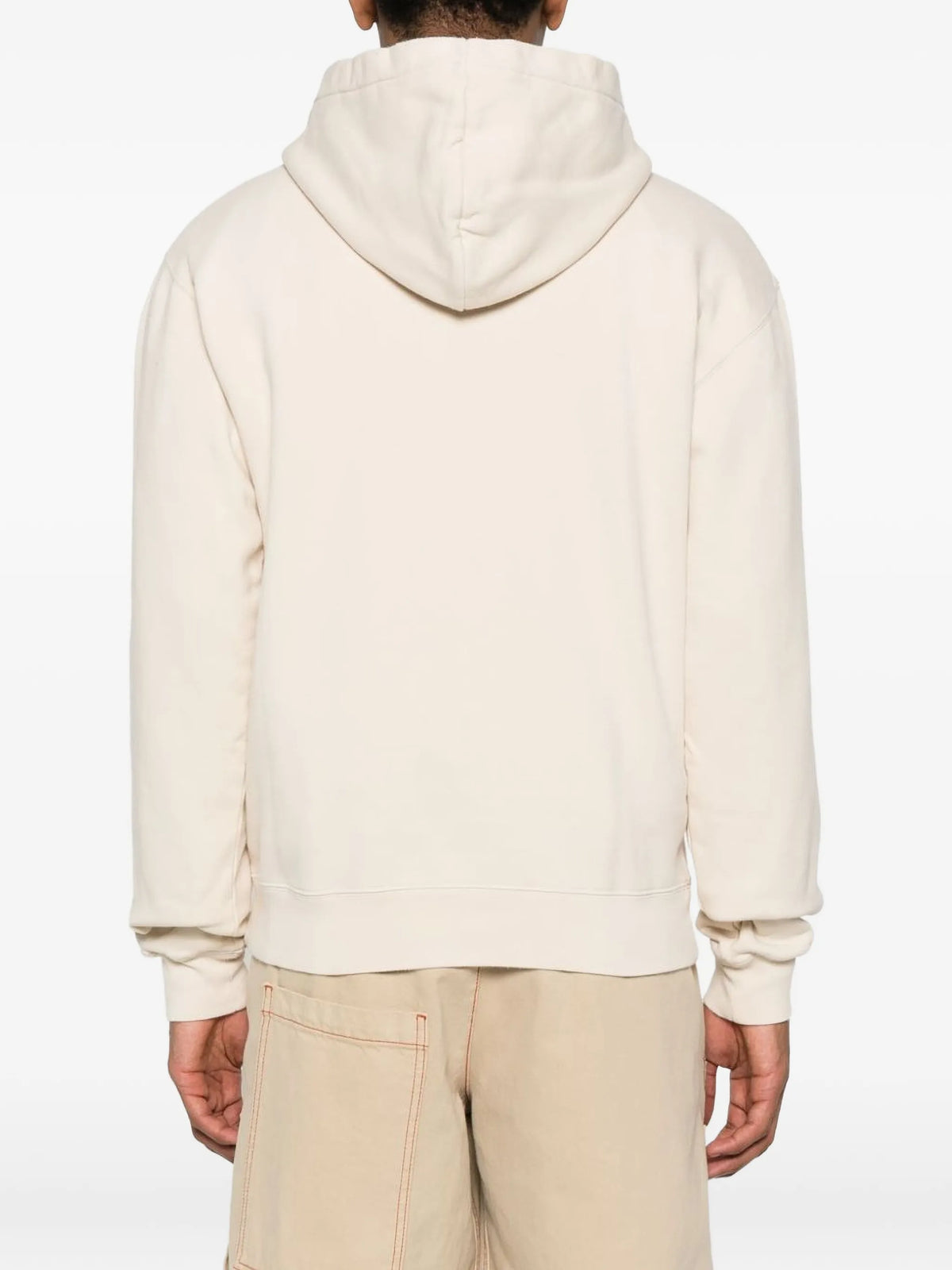 Le Hoodie Gros Grain Jacquemus Cream — vue 4
