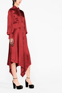 Chemise Soie Rouge