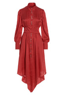 Chemise Soie Rouge