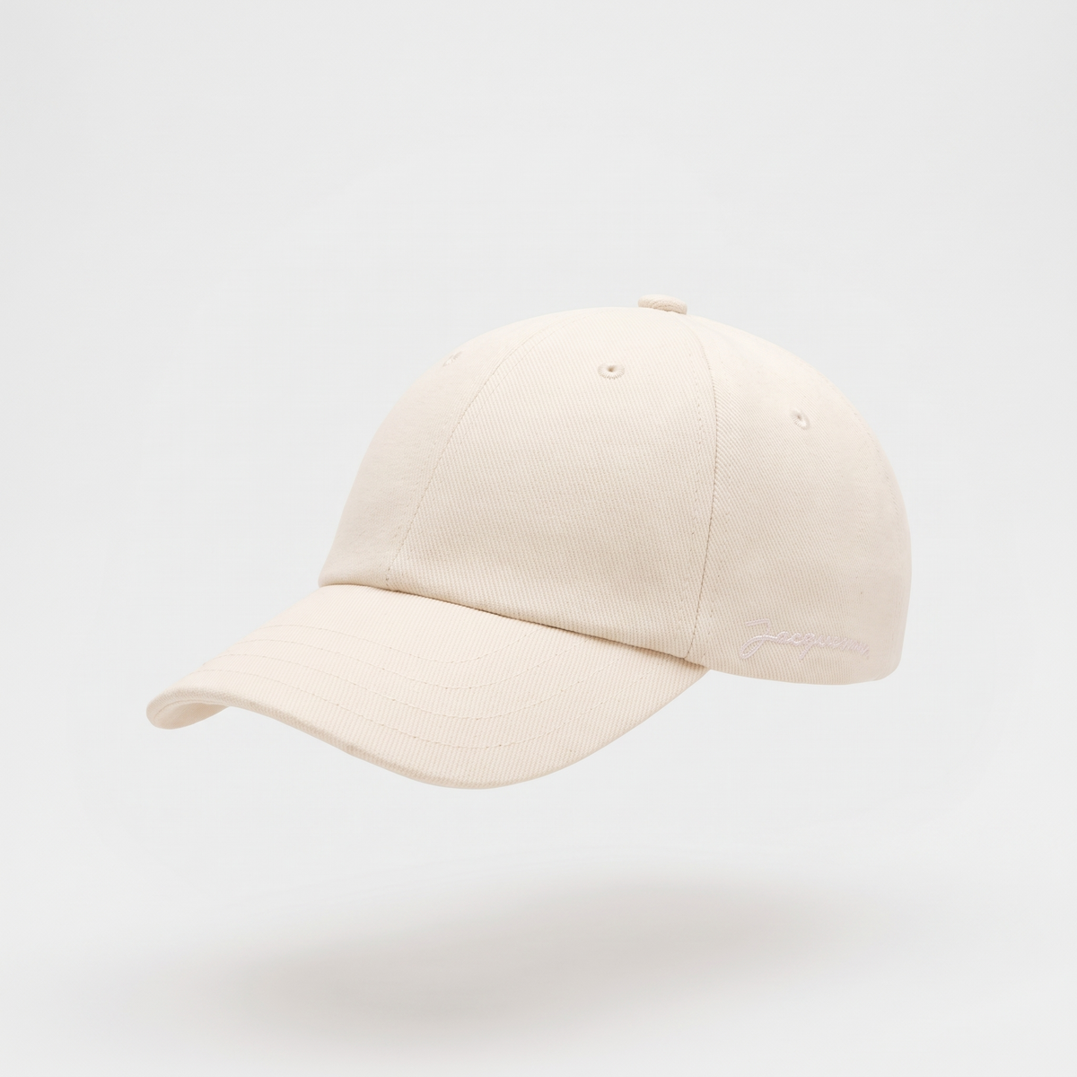 La Casquette Signature Beige Jacquemus – face