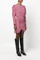 Jupe Soie Fuchsia