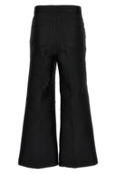 Pantalon Soie Noir