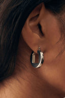 Boucles d'oreilles Les Boucles Rond Carré