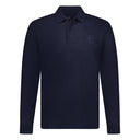 Polo “Gateforth” manches longues – bleu marine
