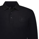 Polo “Gateforth” manches longues – bleu marine