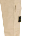 Pantalon cargo à chevilles resserrées sable