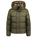 Doudoune Dark Military "Halsby" en duvet